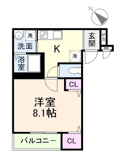 フジパレス高石綾園の間取り