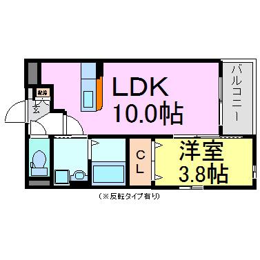 ルーチェの間取り