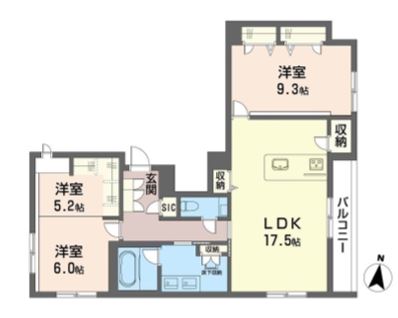 アーバンシティ大崎の間取り