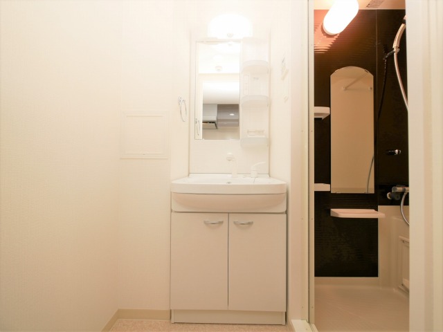 洗面設備　Luxe都島III　洗面脱衣所