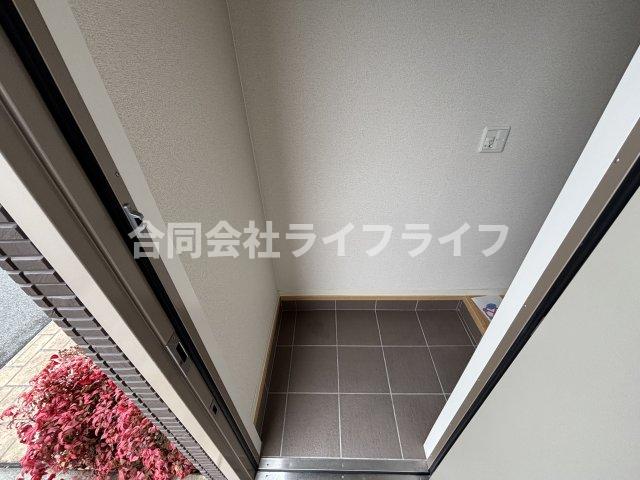 玄関　落ち着いた玄関です