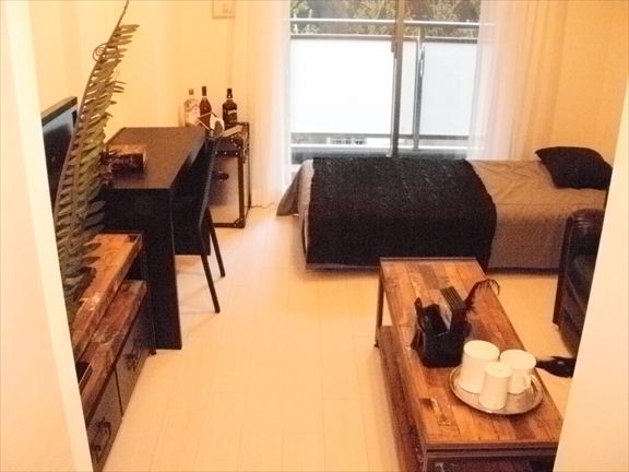 居室・リビング　モデルルームの写真です。