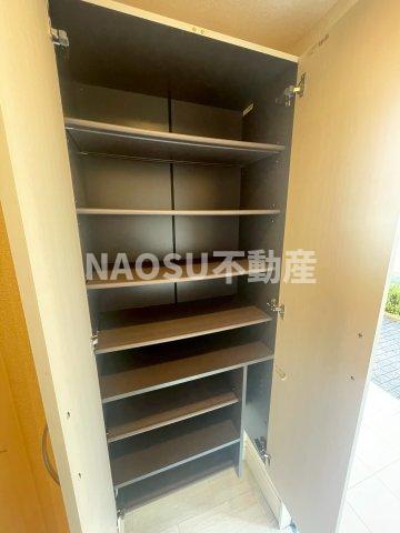 収納　十分な収納スペースがあります