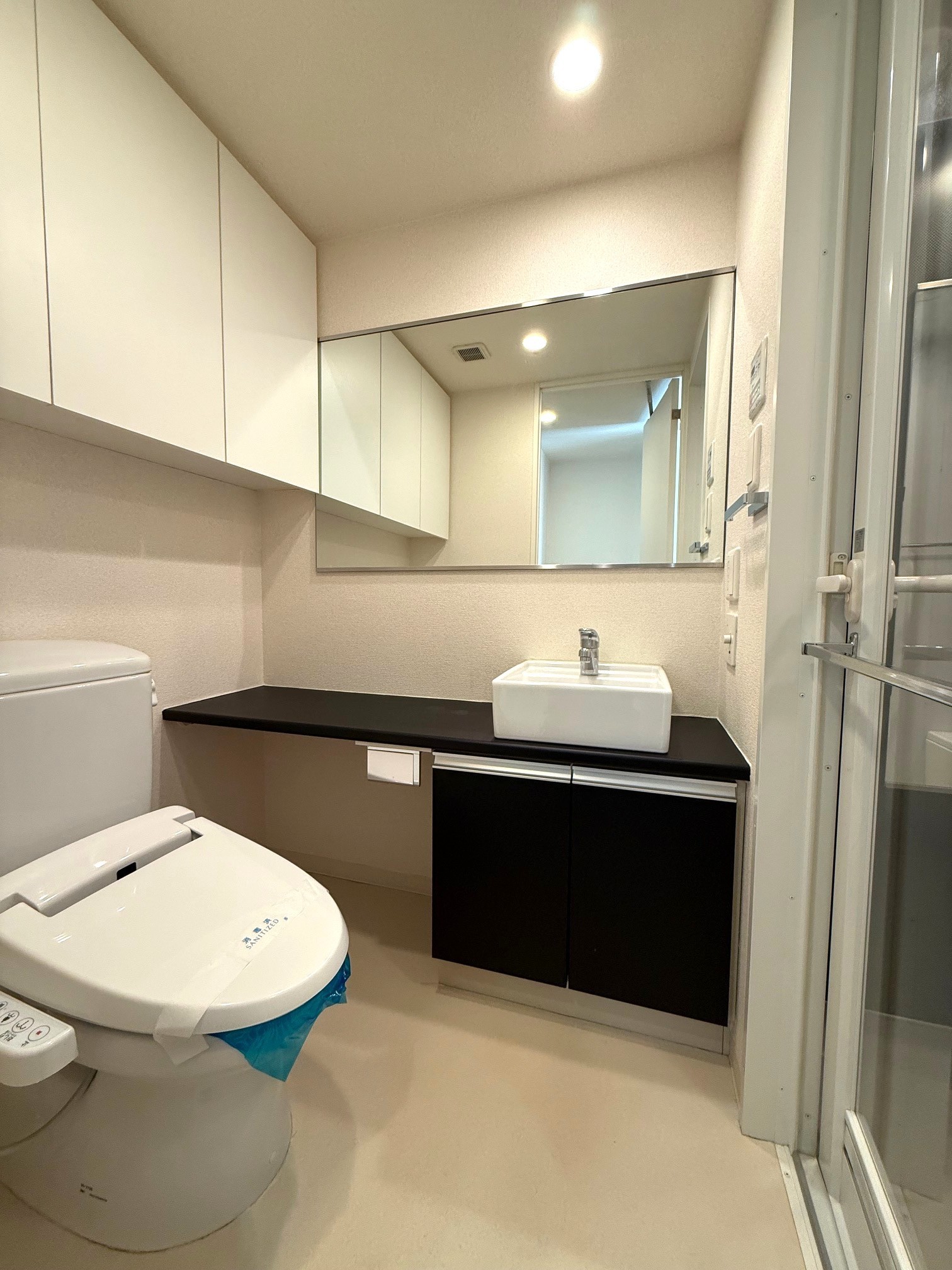 トイレ　ウォシュレット、洗面台完備
