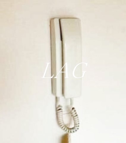 セキュリティ　室内インターホンです。（同仕様です。）