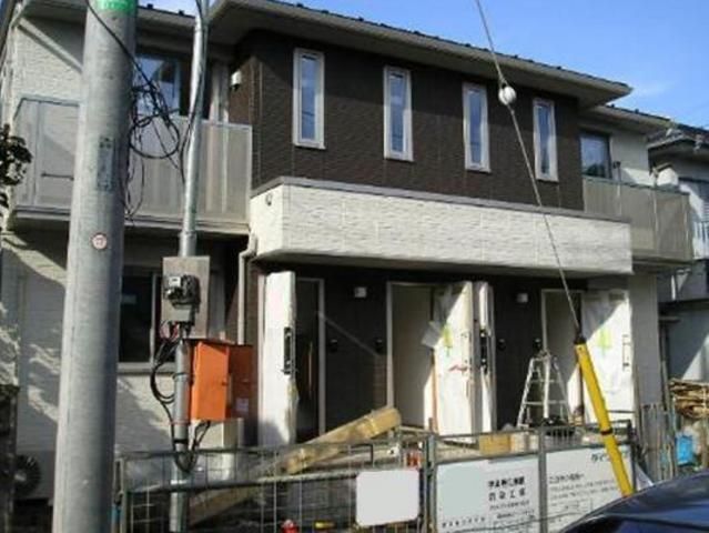 建物外観　プライベート重視の長屋タイプ