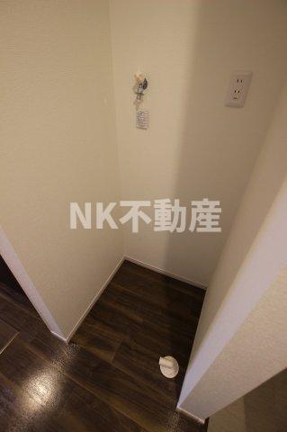 その他設備　室内に洗濯機が置けます