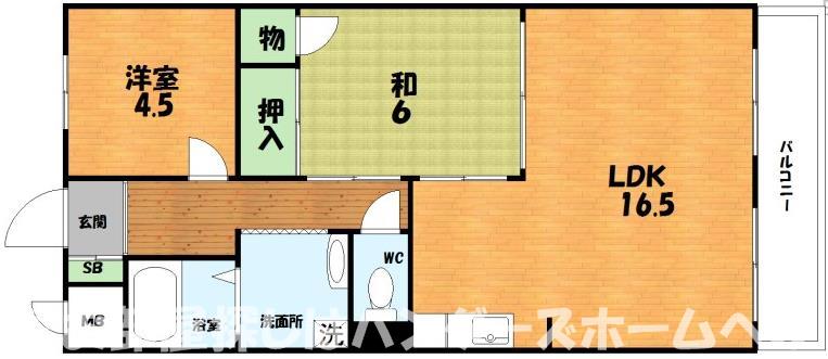 コーポ牧野の間取り写真