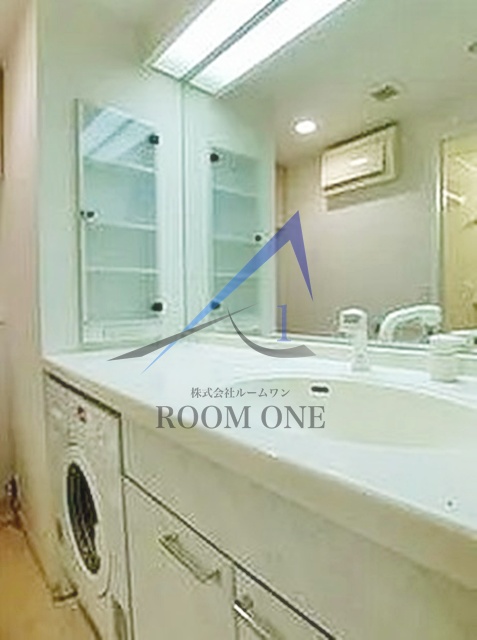 洗面設備　洗面台です。