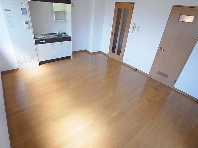 居室・リビング　南向きの明るい光が入り込む室内