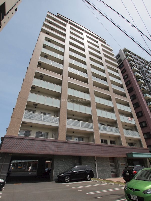 建物外観　人気の竪町エリア！