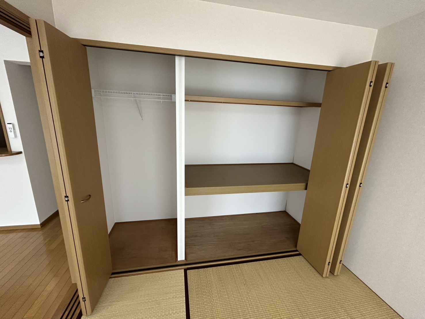 収納　各居室に大きい収納がついています！