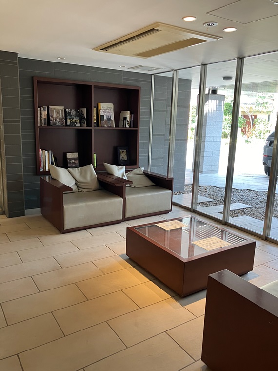 ロビー　清潔なロビーです