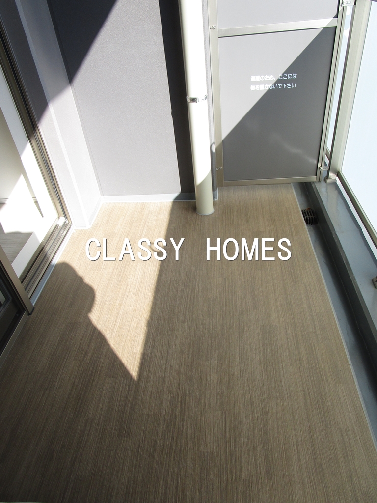 バルコニー　2024年竣工　ブリリアイスト大井町：バルコニー