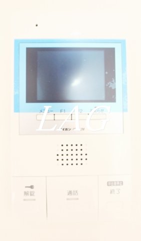 セキュリティ　モニター付きインターフォンです。