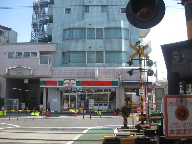 コンビニ　サンクス代田橋店（コンビニ）まで345m
