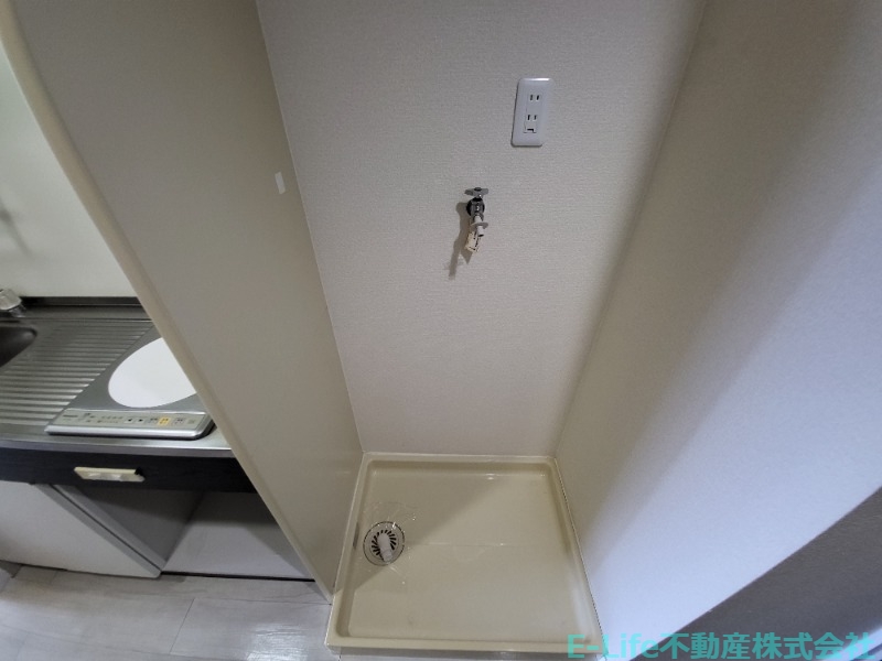 洗面設備　洗濯機置場