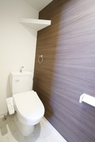 トイレ　ゆったりとした空間のトイレです