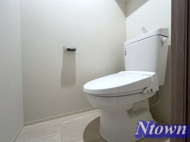 トイレ　ゆったりとした空間のトイレです