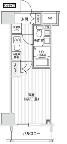 レジディア笹塚IIの間取り写真