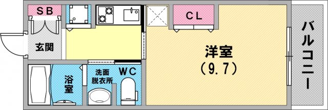 KDXレジデンス甲南山手の間取り写真