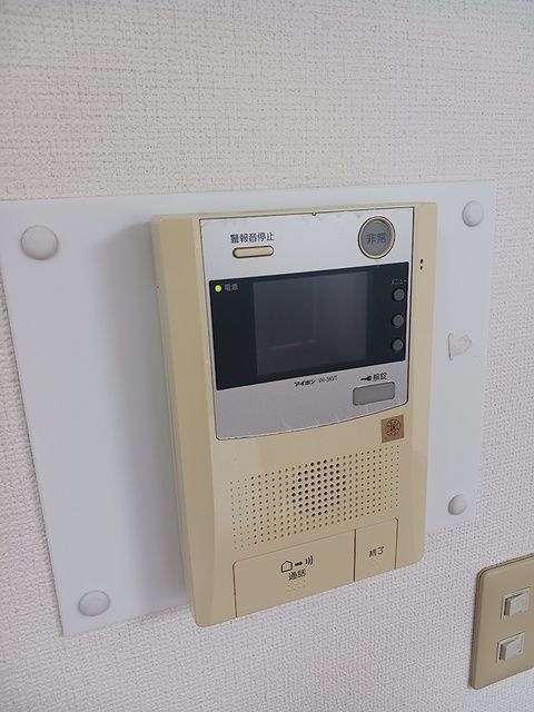 セキュリティ　☆安心のTVモニタ付きインターホン☆