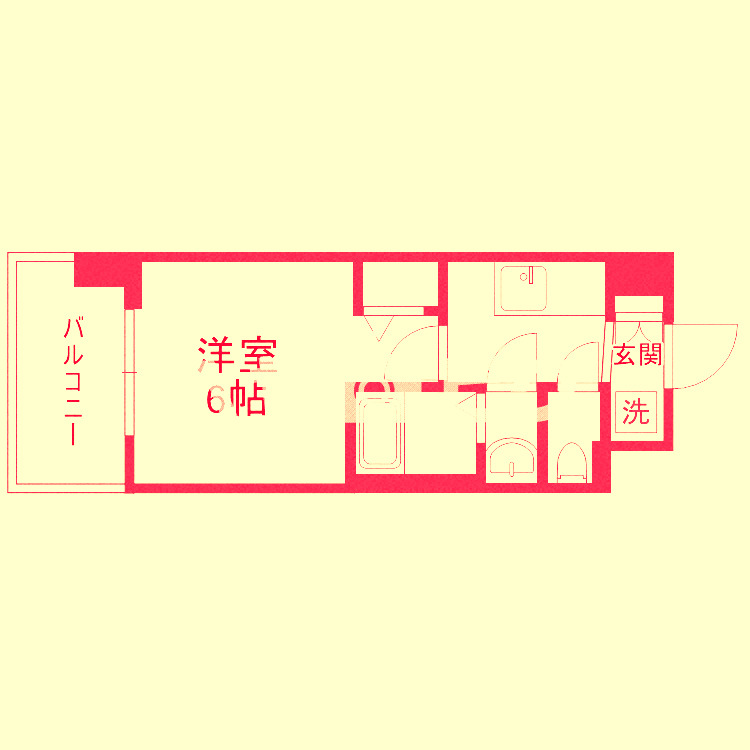 地下鉄堺筋線 北浜駅 徒歩5分 10階建 築14年の間取り写真
