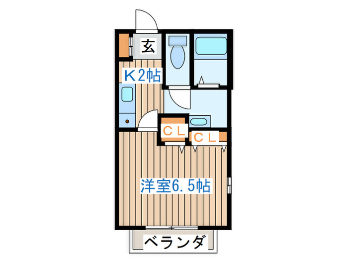ビギニングプレイスの間取り写真