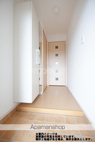 東武東上線 高坂駅 徒歩16分 2階建 築13年の玄関写真