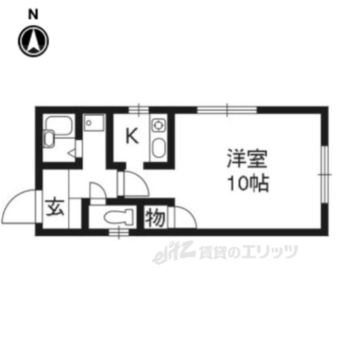 エルシティ北山の間取り写真