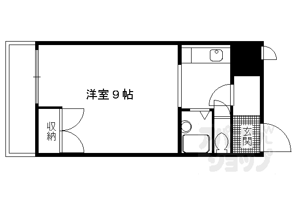 シャルネ深草の間取り写真