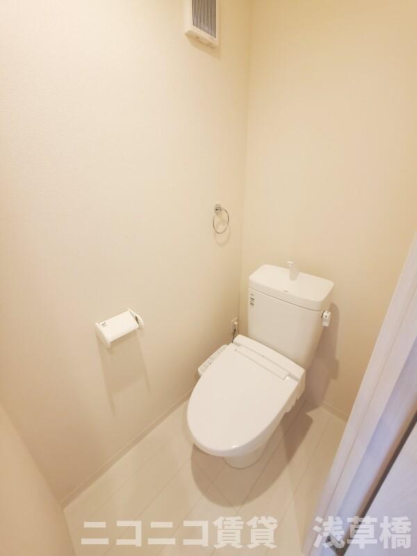 ヴィラ浅草のトイレ写真