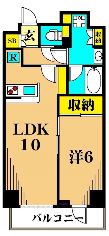 Log品川サンズの間取り写真