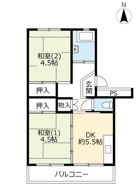 UR五輪の間取り写真