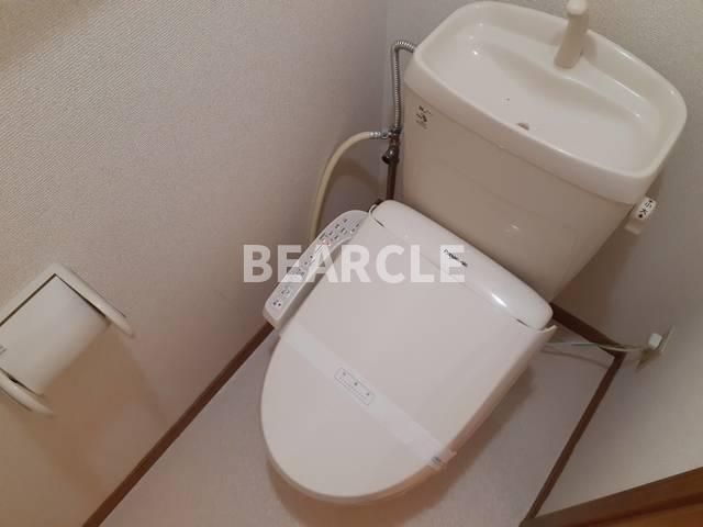トイレ　ゆったりとした空間のトイレです