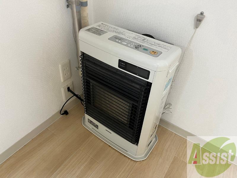 その他設備　灯油暖房です。札幌の寒い冬もこれで大丈夫！