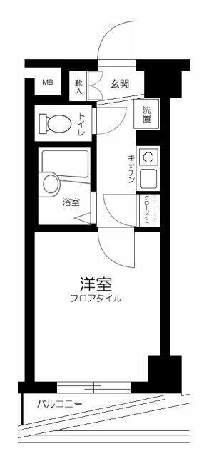 プレール代々木公園の間取り写真
