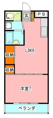 第2大島園マンションの間取り写真