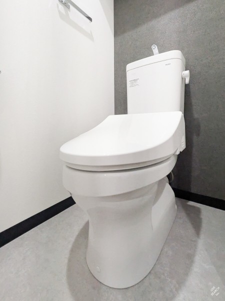 トイレ　ゆったりとした空間のトイレです