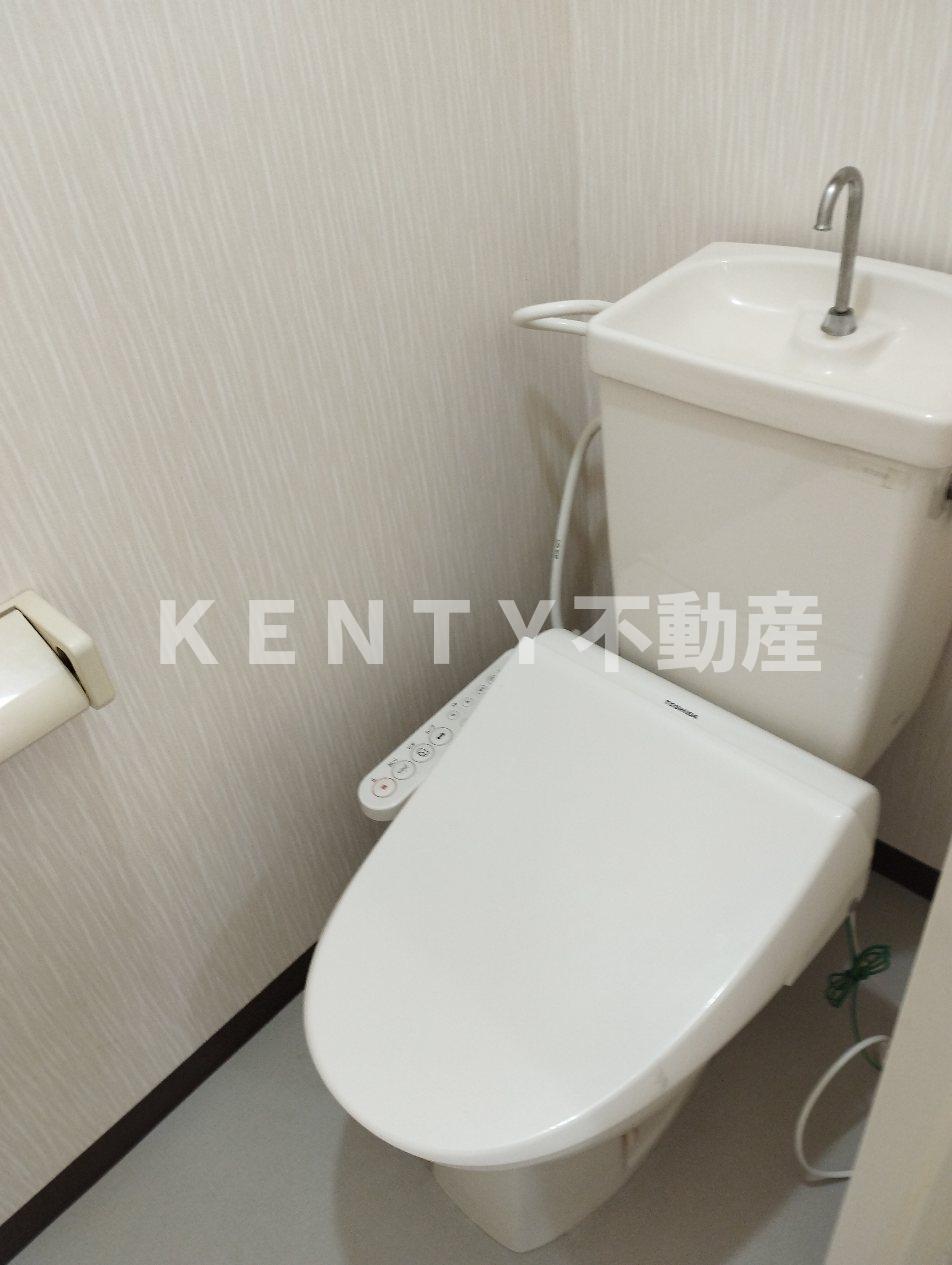トイレ　ゆったりとした空間のトイレです