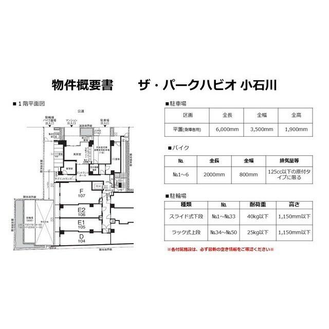 その他　物件概要