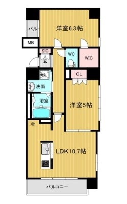 リアライズ呉服町の間取り写真