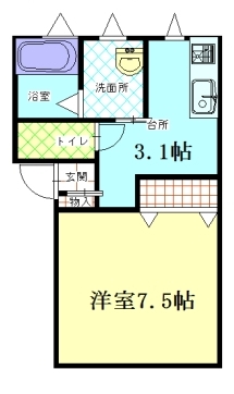 エルウッド16の間取り