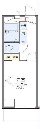 レオパレス糸田橋南の間取り