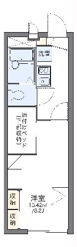 レオパレスフクチの間取り