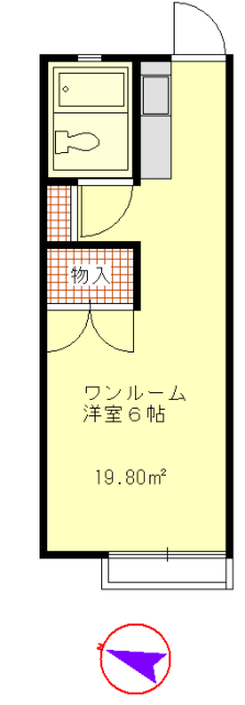 東京都杉並区西荻北４（アパート）の賃貸物件の間取り