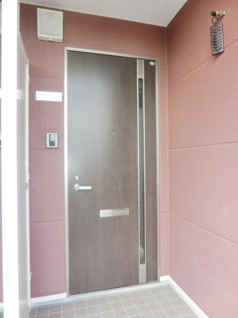 セキュリティ　モニタ付きのインターホン付き