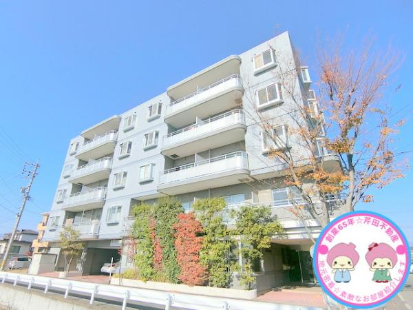 長野市西和田のマンションの建物外観