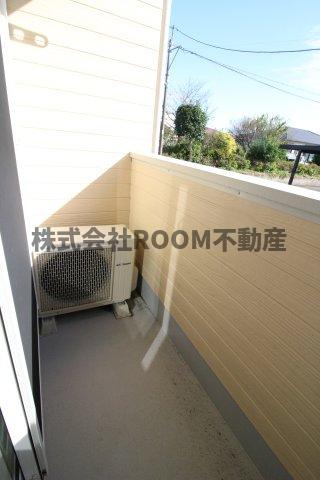 バルコニー　広々としたバルコニーです