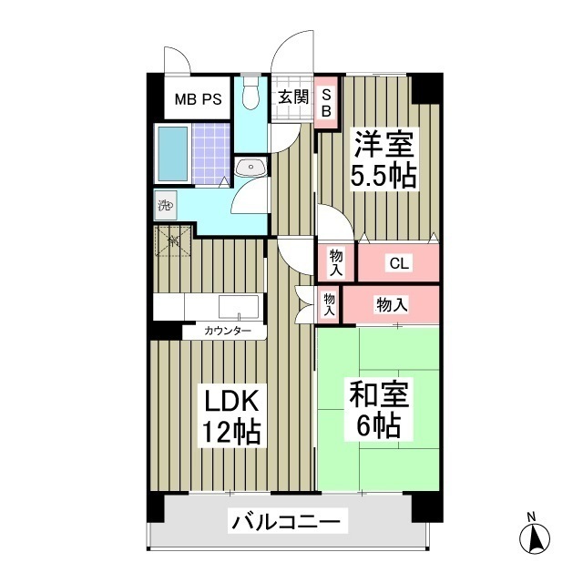 壽ビルの間取り